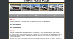 Desktop Screenshot of m.championtruck.com